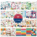 J10 Planner Tarrat - 1345 kpl värikkäitä koristetarroja