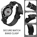 Miniatyrbild 2 av 7: Klockarmband i Rostfritt Stål för Google Pixel Watch1/2 Svart