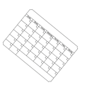 Pikkukuva 3 / 4: Magnetic Weekly Planner Board Valkoinen