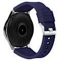 Miniatyrbillede 1 af 7: Samsung Galaxy Watch 46 mm bånd blød silikone erstatningsrem Blå (L)