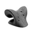 Miniatyrbillede 3 af 3: Nakke- og skulderafslapper, nakkestrækker, cervikal trækanordning Sort