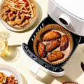 Miniatyrbillede 6 af 6: Air Fryer engangspapir til friture 50 stk Brun