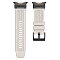 Miniatyrbillede 4 af 4: Samsung Watch 7 Ultra Tactical Urrem Hvid+sort