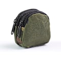 Miniatyrbillede 1 af 4: Canvas Bluetooth Øretelefon Etui - Kompakt Camouflage Pose Grøn