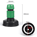 Miniatyrbild 1 av 5: IBC Adapter i Plast - Anslutning för Slangar 1/2 tum