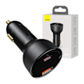 Miniatyrbild 1 av 11: Billaddare Baseus Superme, USB, USB-C, 100W (svart)