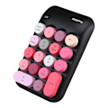 Miniatyrbillede 4 af 4: MOFII trådløst numerisk tastatur X910 Sort+Rød