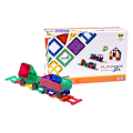 Pikkukuva 2 / 3: Magneettilaatat 3D Train Playmags 153 - 50 kpl setti