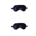 Miniatyrbild 5 av 5: Sovmask / Ögonmask i Silke, 2-pack Mörkblå