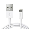 Miniatyrbillede 2 af 5: USB til Lightning-kabel Choetech IP0026, MFi, 1,2m (hvid)