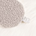 Miniatyrbild 3 av 4: Plysch Sovmask med Teddy-Framsida Grå