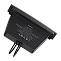 Pikkukuva 6 / 10: Hub Baseus T-Space USB-C-lightning-kaapeleilla Tesla-autoille (musta)