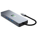Pikkukuva 1 / 6: 10-in-1 USB-C -telakointiasema kahdella 4K60Hz-näytöllä