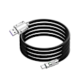 Pikkukuva 3 / 7: Android Micro USB -kaapelin latauskaapeli 120 W pikalataus ja tiedonsynkronointi 480 Mbps Monivärinen 1,5 milj