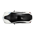 Pikkukuva 6 / 7: RASTAR R/C 1:24 BMW i8 kauko-ohjattu auto- UV-herkkä (valkoinen ja keltainen)