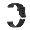 Kellon ranneke Garmin Forerunner 245 silikonille Black 20 mm Black 20 mm