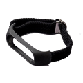 Miniatyrbild 4 av 4: Klockarmband Nylon för Xiaomi Mi Band 3/4/5/6/7/NFC Svart