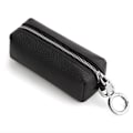Miniatyrbild 1 av 4: Läder midja nyckelhållare - Business Key Organizer med stor kapacitet Svart