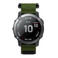 Pikkukuva 5 / 9: Kellon ranneke 22 mm Garmin Fenix 5/6/7 Forerunner Approach Nylon Ruohon väri