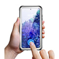 Pikkukuva 10 / 10: Samsung Galaxy S21 FE vedenpitävä kännykkäkuori Musta/harmaa