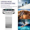 Miniatyrbild 4 av 5: Klockarmband i rostfritt stål för Samsung Watch 6/5/4