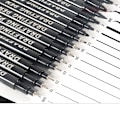 Miniatyrbillede 5 af 5: Neutral Fineliner Pen Sæt - 6 Sorte Penne til Tegning & Skitsering