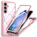 Pikkukuva 1 / 5: Matkapuhelinkotelo Samsung Galaxy S24 -sarjalle Samsung Galaxy S24 Vaaleanpunainen