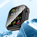 Pikkukuva 5 / 5: Apple Watchin 45 mm:n kovakuorinen karkaistu kalvo, integroitu all-inclusive-kotelo Musta