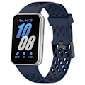Miniatyrbillede 1 af 4: Urrem til Samsung Galaxy fit3 (SM-R390) silikone i hulstil Blå