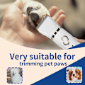 Miniatyrbild 3 av 4: Husdjursklippare D1: Professionellt 4-i-1 Trimmerkit Svart