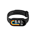 Miniatyrbillede 3 af 3: TPU urremsæt til Xiaomi Smart Band 8/9 Sort