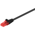 Miniatyrbild 1 av 2: CAT 6 patchkabel, U/UTP, svart