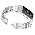 Miniatyrbild 2 av 3: Klockarmband i rostfritt stål för Fitbit Charge 3/4