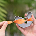 Miniatyrbild 4 av 4: Propellerhållare drönarpropellerstabilisator för DJI Mini 2 Orange