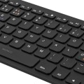 Miniatyrbild 3 av 5: Wireless mini keyboard w/ muted keys, Bluetooth, 10m, black