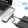 Pikkukuva 4 / 5: 5-in-1 Type-C -keskitinsovitin USB-C PD:llä