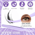 Miniatyrbild 5 av 5: Voluminous Segmental False Eyelashes, Natural Thic