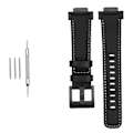 Miniatyrbillede 1 af 3: Urrem i ægte læder til Casio G-SHOCK DW-5600/GWB5600/GA-2100 Sort