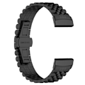 Miniatyrbild 3 av 9: Klockarmband i Rostfritt Stål Fitbit Versa 3 / 4 / 5 Svart