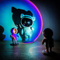Miniatyrbild 6 av 7: Projektor Astrolight Blue Rainbow