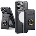 Miniatyrbillede 1 af 10: Magnetisk cover til iPhone 16 Pro Max - Sort