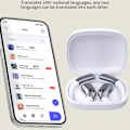 Miniatyrbillede 2 af 2: AI Oversættelses Earbuds A38 - Privat Model Sort Hvid
