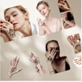 Miniatyrbild 3 av 3: Temporära Tatueringar för Handrygg - 1 Par