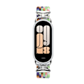 Miniatyrbillede 2 af 5: Stilfuld flettet spænderem til Xiaomi Mi Band 9/10 MultiColor