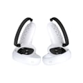 Miniatyrbillede 2 af 3: Beskyttende Silikone Grebsbeskyttelse til Meta/Oculus Quest 2 Hvid