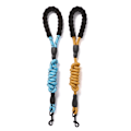 Miniatyrbillede 5 af 6: Reflekterende nylon hundesnor Sort
