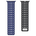 Pikkukuva 2 / 7: Kellonranneke Apple Watch Series 1-9:lle, 42/44/45 mm Tummansininen