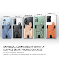 Miniatyrbild 6 av 7: Universal Phone Card Holder Sticker Multi-Angle Stand Multi Card Slots Blå
