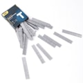 Miniatyrbild 1 av 3: Klammer typ T Deli Tools EDL238010, 2000 stycken