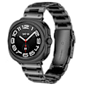 Miniatyrbillede 1 af 4: Stålspænde til Samsung Galaxy Watch Ultra 47MM Sort